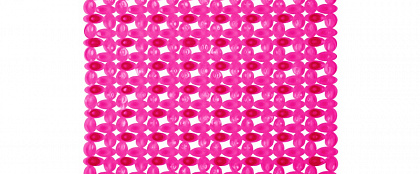 Коврик СПА мозаика розовый