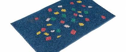 Травка (Grassmats) синяя 45х75