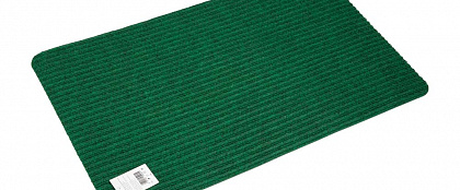 Коврик влаговпитывающий двухполосный классик 50х80 зеленый